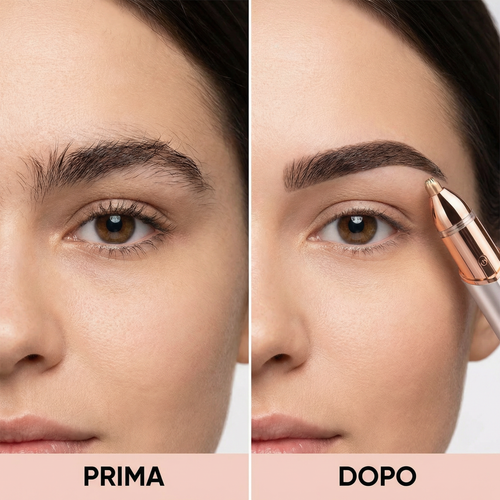 Epilatore di Precisione Viso e Sopracciglia 2-in-1