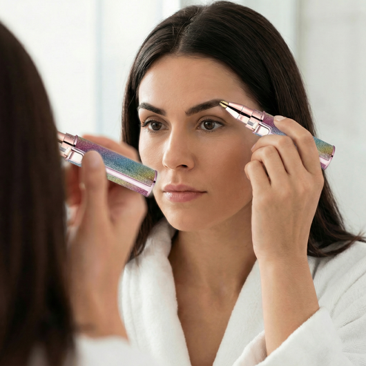 Epilatore di Precisione Viso e Sopracciglia 2-in-1