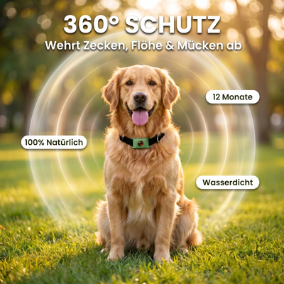 Natürlicher Zeckenschutz Anhänger für Hunde