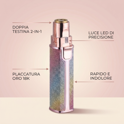 Epilatore di Precisione Viso e Sopracciglia 2-in-1