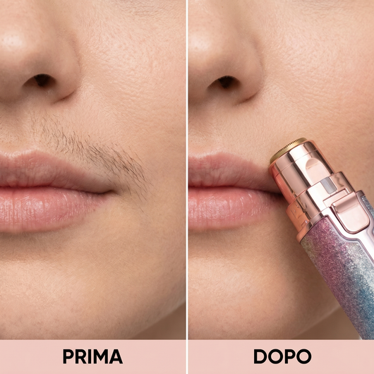 Epilatore di Precisione Viso e Sopracciglia 2-in-1